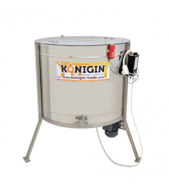 Sugaras pergető-890mm-elektromos 12V vagy 230V-36 darab 1/2 Dadant kerethez +18 darab 1/1 Dadant kerethez -KONIGIN