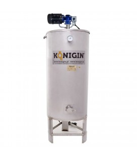 Maturator de miere incalzit+malaxor- 800 litri cu canea inox + suport- 230V/3550W-KÖNIGIN